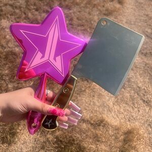 Sold out Jeffree star make up mirror bundle, gold, cleaver, and pink chrome star